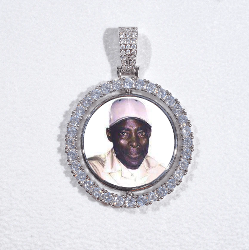 3D Spinning 2-Faced Custom Picture Pendant
