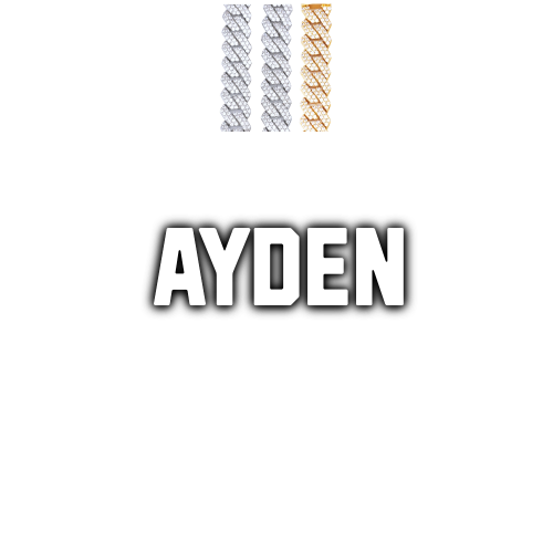 Custom Letters Baguette Two Layer Necklace