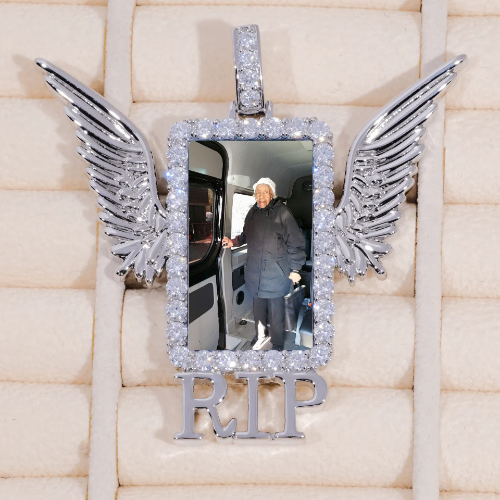 RIP WING 3D CUSTOM PICTURE PENDANT