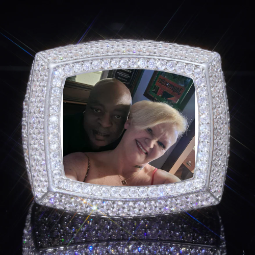 3D CUSTOM PICTURE ICED RING