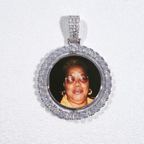 3D Spinning 2-Faced Custom Picture Pendant