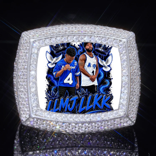 3D CUSTOM PICTURE ICED RING
