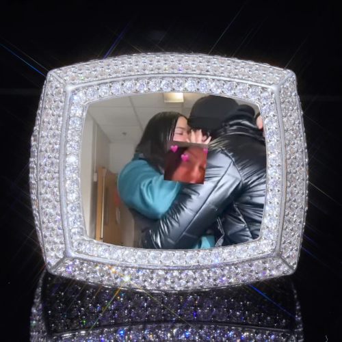 3D CUSTOM PICTURE ICED RING