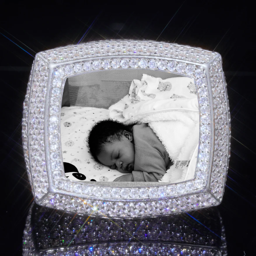 3D CUSTOM PICTURE ICED RING