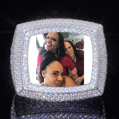 3D CUSTOM PICTURE ICED RING