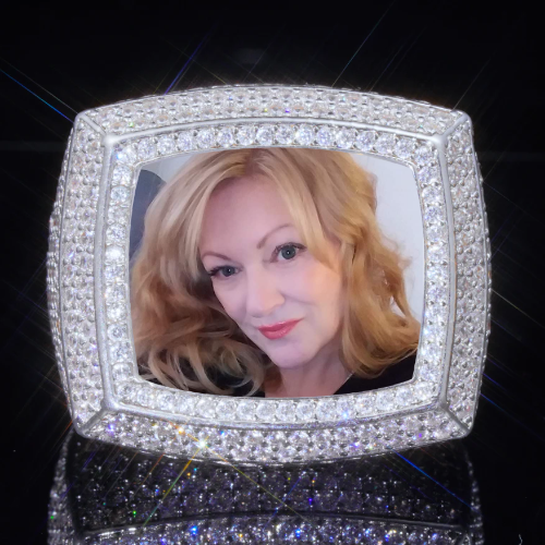 3D CUSTOM PICTURE ICED RING