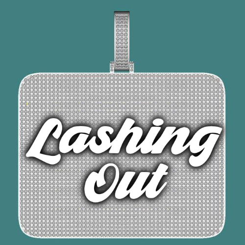 CUSTOM LETTER NECKLACE 3D BIG SQUARE
