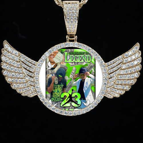 CUSTOM PICTURE PENDANT STYLE-4