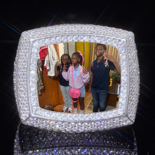 3D CUSTOM PICTURE ICED RING