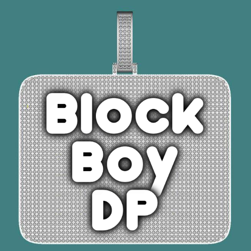 CUSTOM LETTER NECKLACE 3D BIG SQUARE