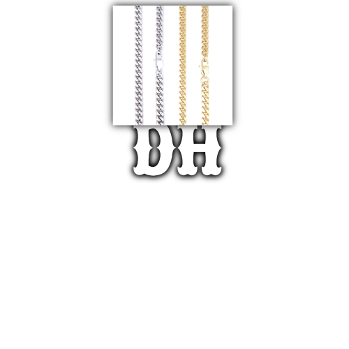 Custom Letters Freibeuter Font Necklace