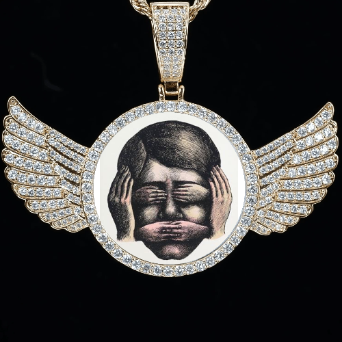 CUSTOM PICTURE PENDANT STYLE-4