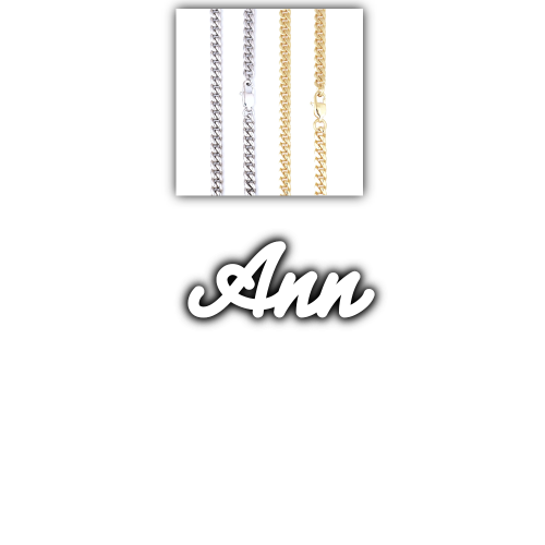 Script Custom Letter Necklace