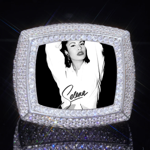 3D CUSTOM PICTURE ICED RING