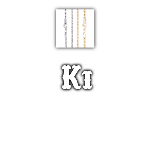 Custom Letters Freibeuter Font Necklace