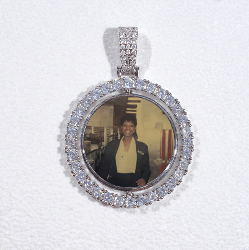 3D Spinning 2-Faced Custom Picture Pendant