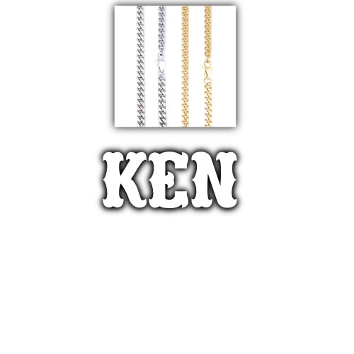Custom Letters Freibeuter Font Necklace