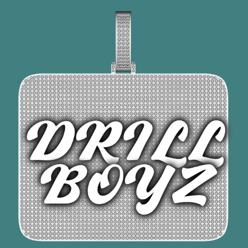 CUSTOM LETTER NECKLACE 3D BIG SQUARE