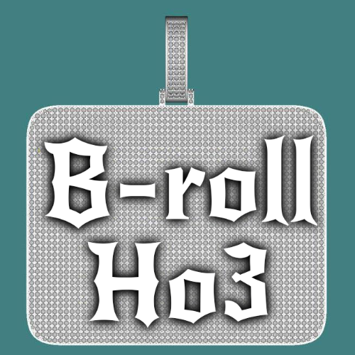CUSTOM LETTER NECKLACE 3D BIG SQUARE