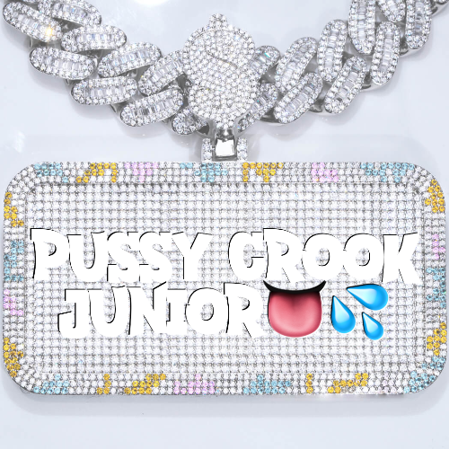 CUSTOM LETTER NECKLACE 3D COLORFUL SQUARE