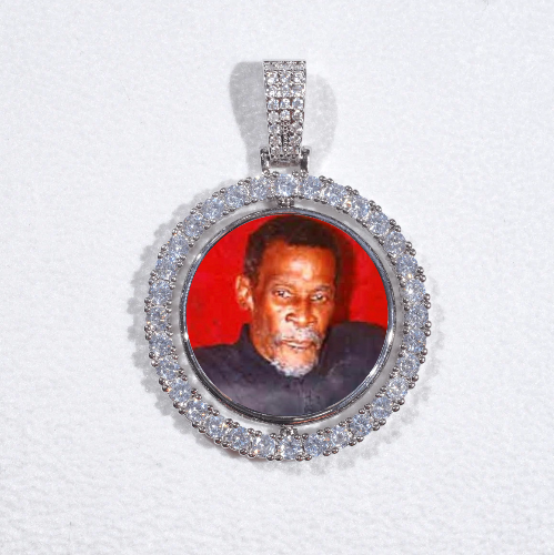 3D Spinning 2-Faced Custom Picture Pendant