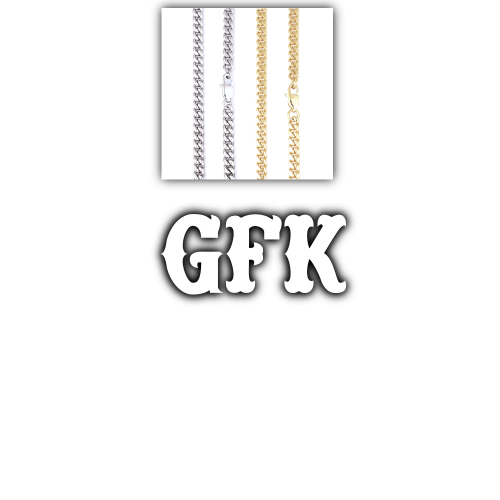Custom Letters Freibeuter Font Necklace