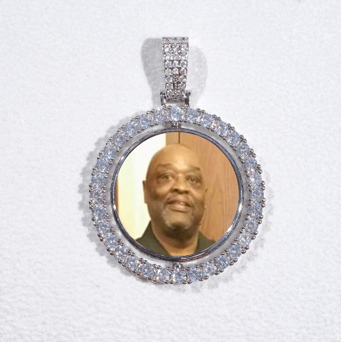 3D Spinning 2-Faced Custom Picture Pendant