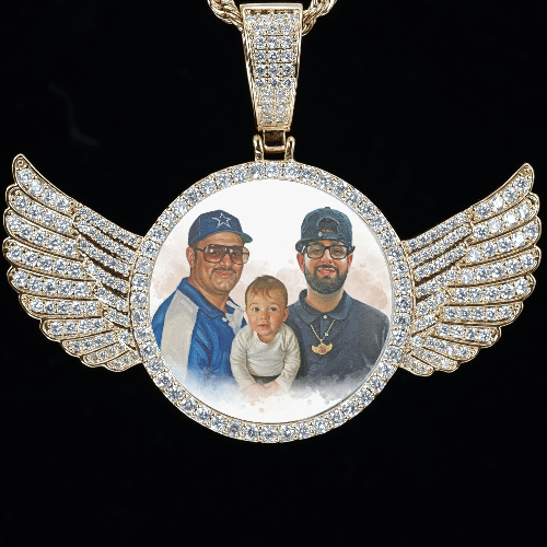 CUSTOM PICTURE PENDANT STYLE-4