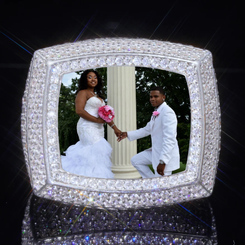 3D CUSTOM PICTURE ICED RING