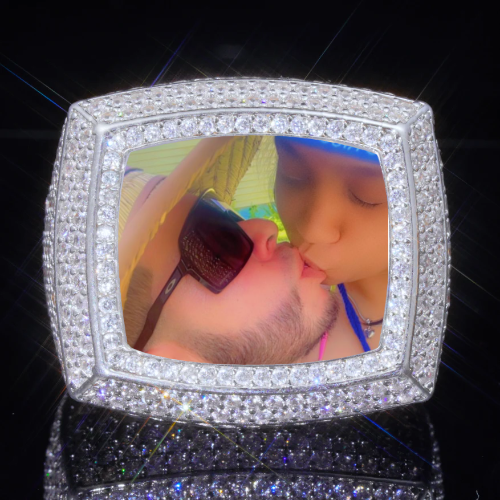 3D CUSTOM PICTURE ICED RING