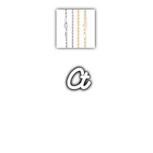 Script Custom Letter Necklace