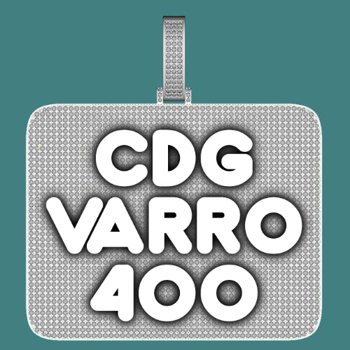 CUSTOM LETTER NECKLACE 3D BIG SQUARE