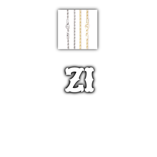 Custom Letters Freibeuter Font Necklace