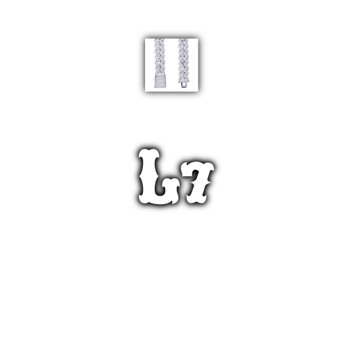 Custom Letters Freibeuter Font Necklace