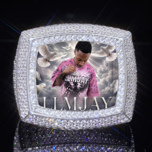 3D CUSTOM PICTURE ICED RING