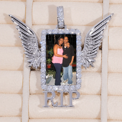 RIP WING 3D CUSTOM PICTURE PENDANT