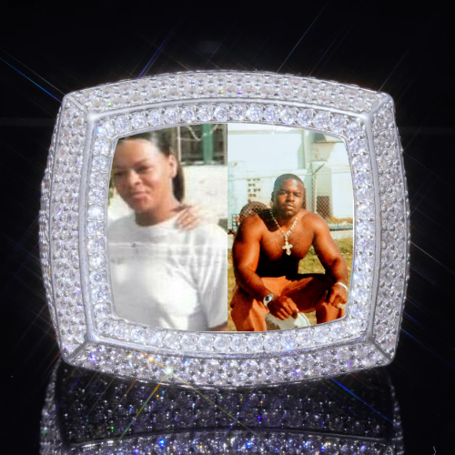 3D CUSTOM PICTURE ICED RING