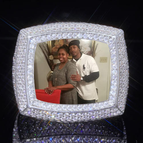 3D CUSTOM PICTURE ICED RING