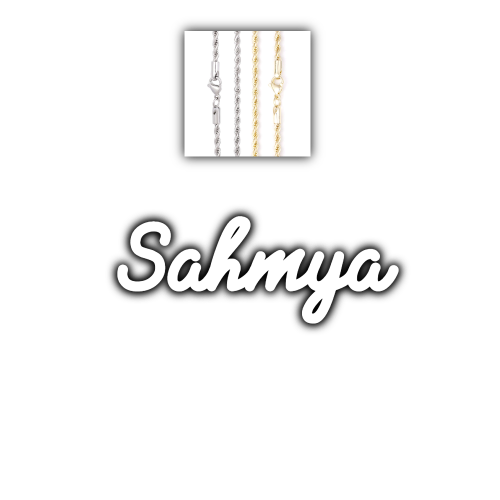 Script Custom Letter Necklace
