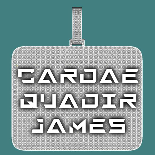 CUSTOM LETTER NECKLACE 3D BIG SQUARE