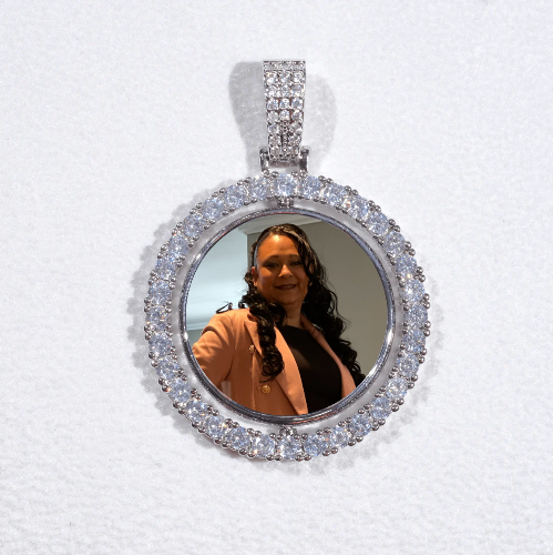 3D Spinning 2-Faced Custom Picture Pendant