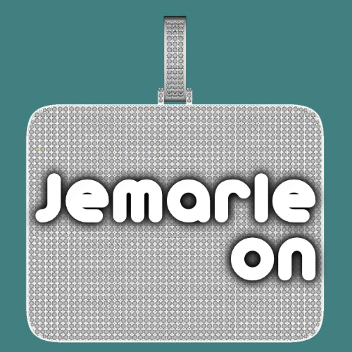 CUSTOM LETTER NECKLACE 3D BIG SQUARE