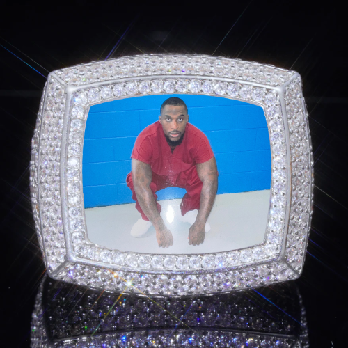 3D CUSTOM PICTURE ICED RING