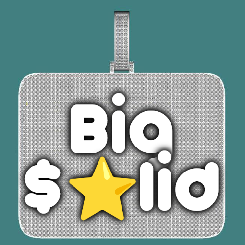 CUSTOM LETTER NECKLACE 3D BIG SQUARE