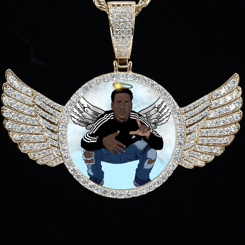 CUSTOM PICTURE PENDANT STYLE-4
