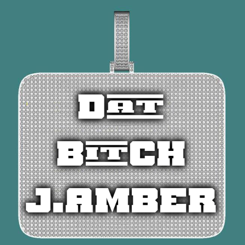 CUSTOM LETTER NECKLACE 3D BIG SQUARE