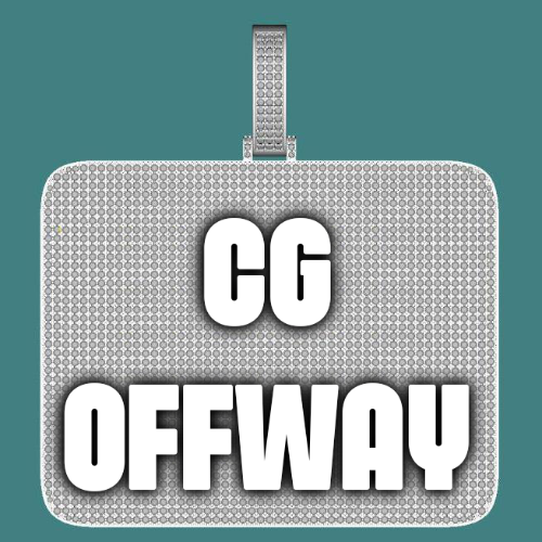 CUSTOM LETTER NECKLACE 3D BIG SQUARE