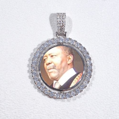 3D Spinning 2-Faced Custom Picture Pendant