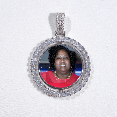 3D Spinning 2-Faced Custom Picture Pendant