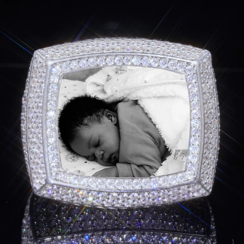 3D CUSTOM PICTURE ICED RING